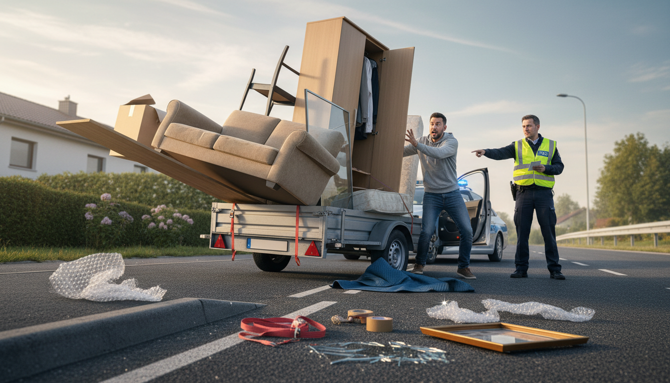 Möbeltransport mit Anhänger - Anhängerverleih24