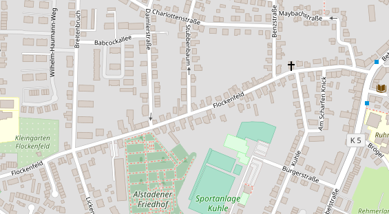 Anhänger auf Satellitenbild