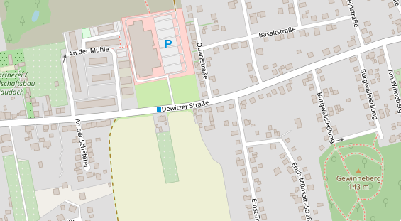 Anhänger auf Satellitenbild