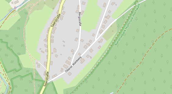 Anhänger auf Satellitenbild