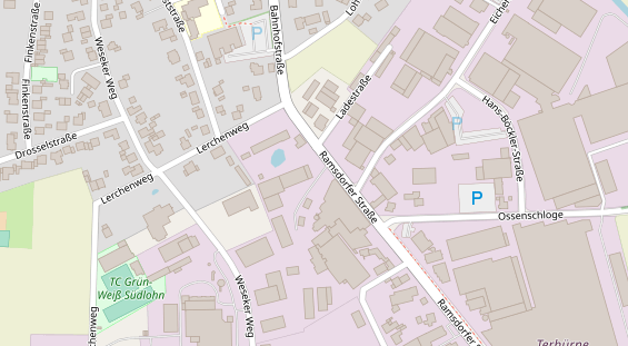 Anhänger auf Satellitenbild