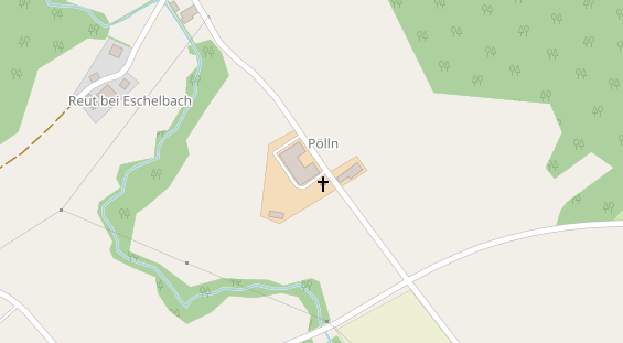 Anhänger auf Satellitenbild