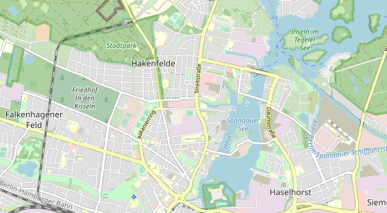 Anhänger auf Karte