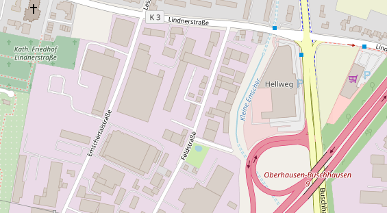 Anhänger auf Satellitenbild