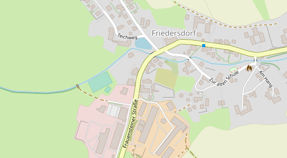 Anhänger auf Karte