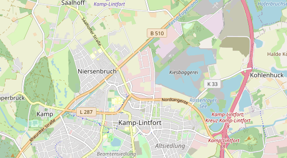Anhänger auf Karte
