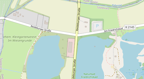 Anhänger auf Satellitenbild