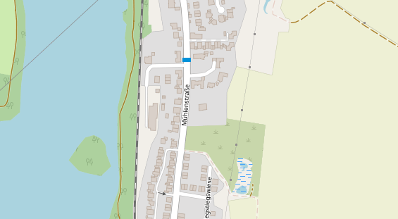 Anhänger auf Satellitenbild