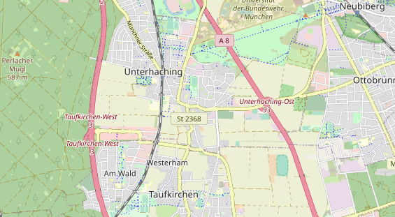 Anhänger auf Karte