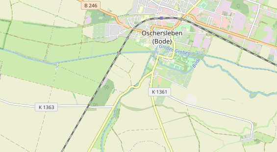 Anhänger auf Karte
