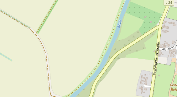 Anhänger auf Satellitenbild