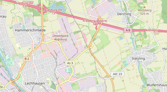 Anhänger auf Karte