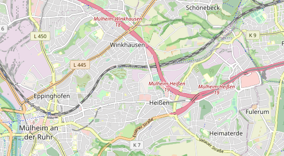 Anhänger auf Karte