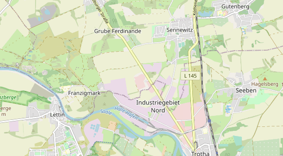 Anhänger auf Karte