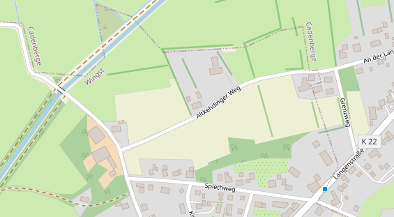 Anhänger auf Satellitenbild