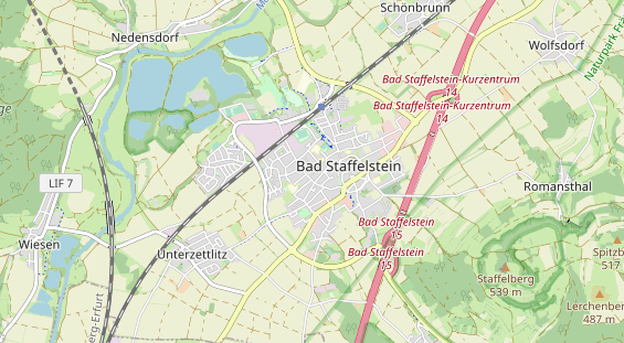 Anhänger auf Karte