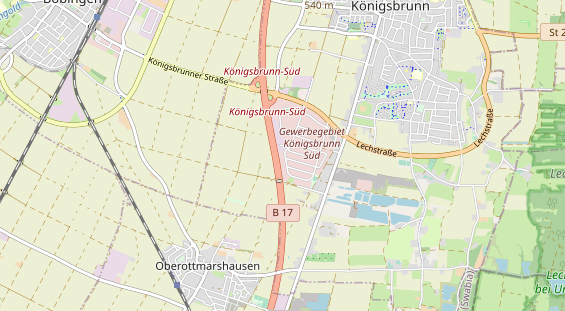 Anhänger auf Karte