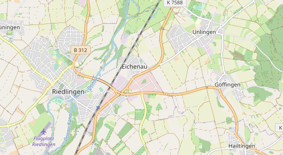 Anhänger auf Karte