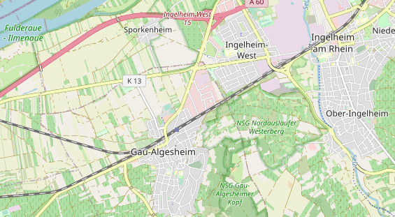 Anhänger auf Karte