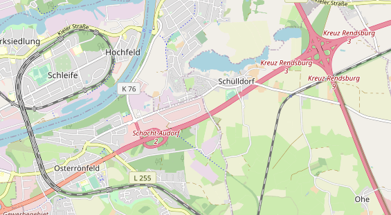 Anhänger auf Karte