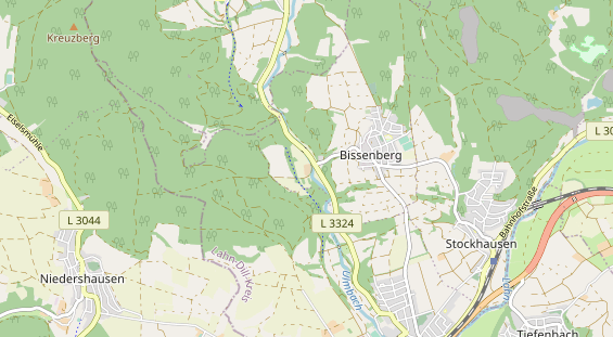 Anhänger auf Karte