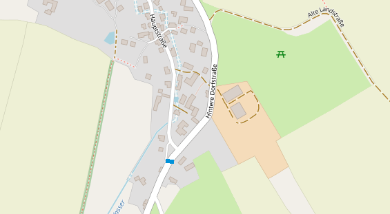 Anhänger auf Satellitenbild