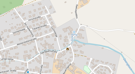 Anhänger auf Satellitenbild