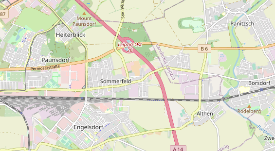 Anhänger auf Karte