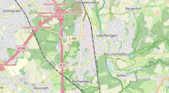 Anhänger auf Karte