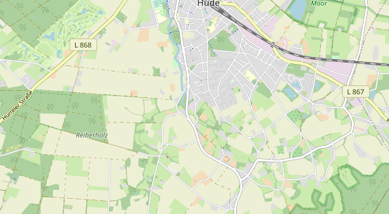 Anhänger auf Karte
