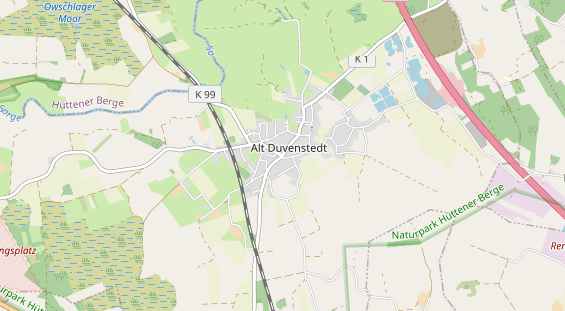 Anhänger auf Karte