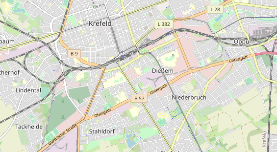 Anhänger auf Karte