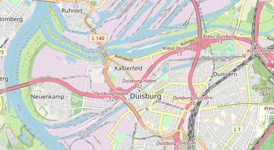 Anhänger auf Karte