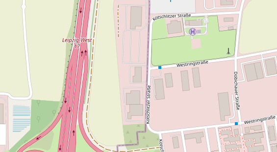 Anhänger auf Satellitenbild