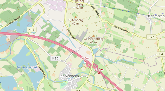 Anhänger auf Karte
