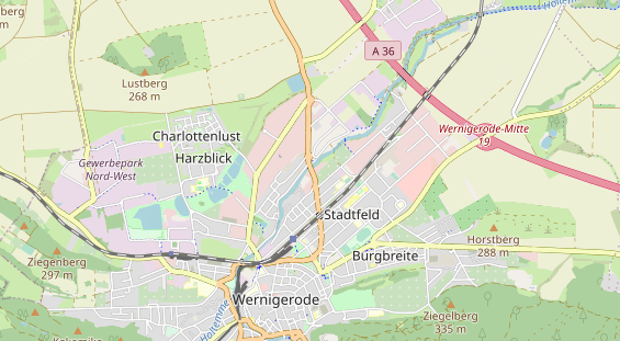Anhänger auf Karte