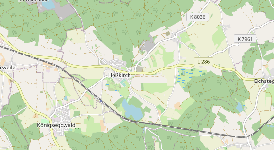 Anhänger auf Karte
