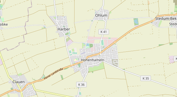 Anhänger auf Karte