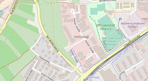 Anhänger auf Satellitenbild