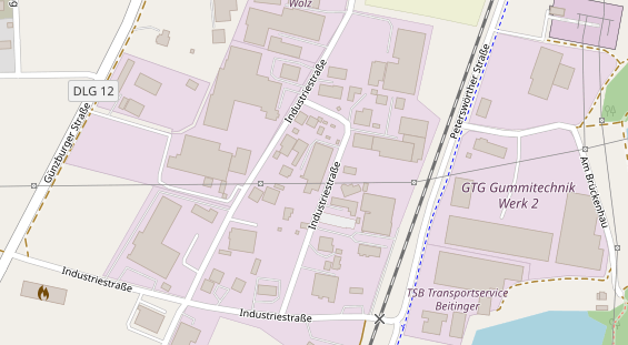 Anhänger auf Satellitenbild