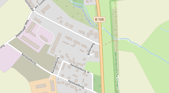 Anhänger auf Satellitenbild