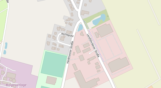 Anhänger auf Satellitenbild