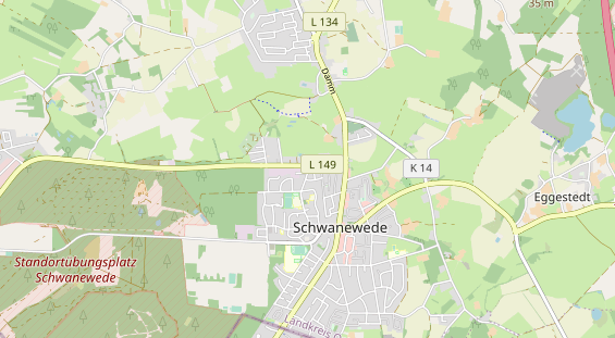 Anhänger auf Karte