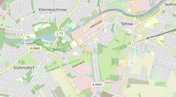 Anhänger auf Karte