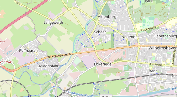 Anhänger auf Karte