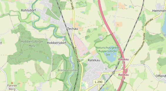 Anhänger auf Karte