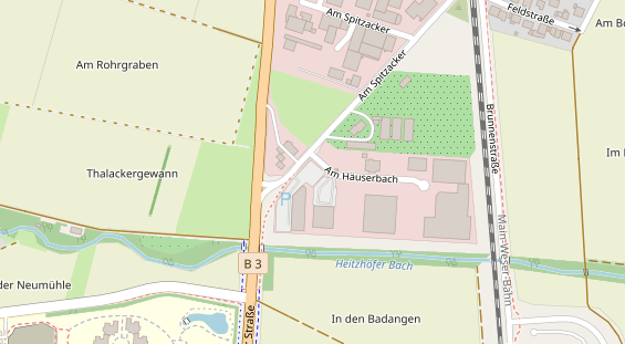 Anhänger auf Satellitenbild