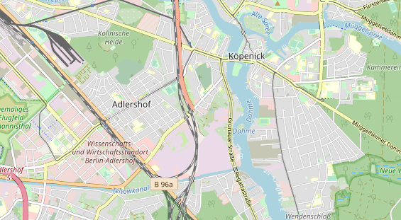 Anhänger auf Karte