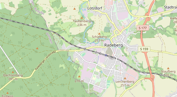 Anhänger auf Karte