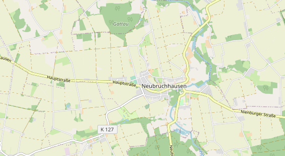 Anhänger auf Karte